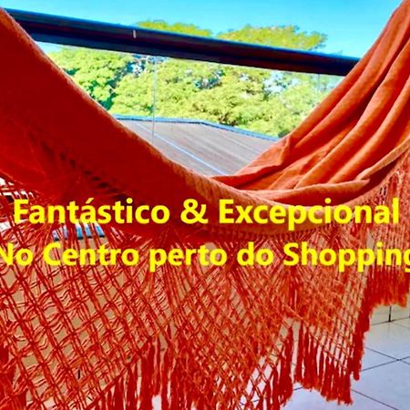 Apto No Centro Perto Do Shopping Com 2 Quartos De Casal Arcond Wifi Fibra Homeoffice E Garagem Em ドウラドス エクステリア 写真