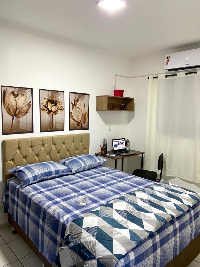 Apto No Centro Perto Do Shopping Com 2 Quartos De Casal Arcond Wifi Fibra Homeoffice E Garagem Em ドウラドス エクステリア 写真